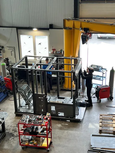 Rahmen Maschienenbau
